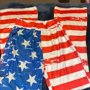 American Flag Pants